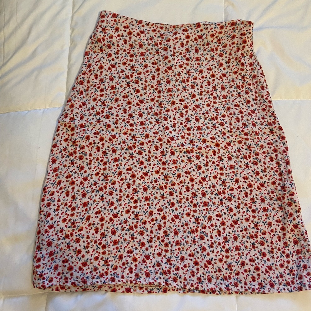 Floral skirt